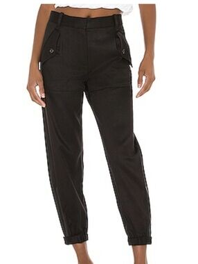 Nili Lotan Black Arliss Pants.